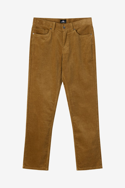 National 5 Pocket Cord Pant Standard - Dark Khaki | O'Neill