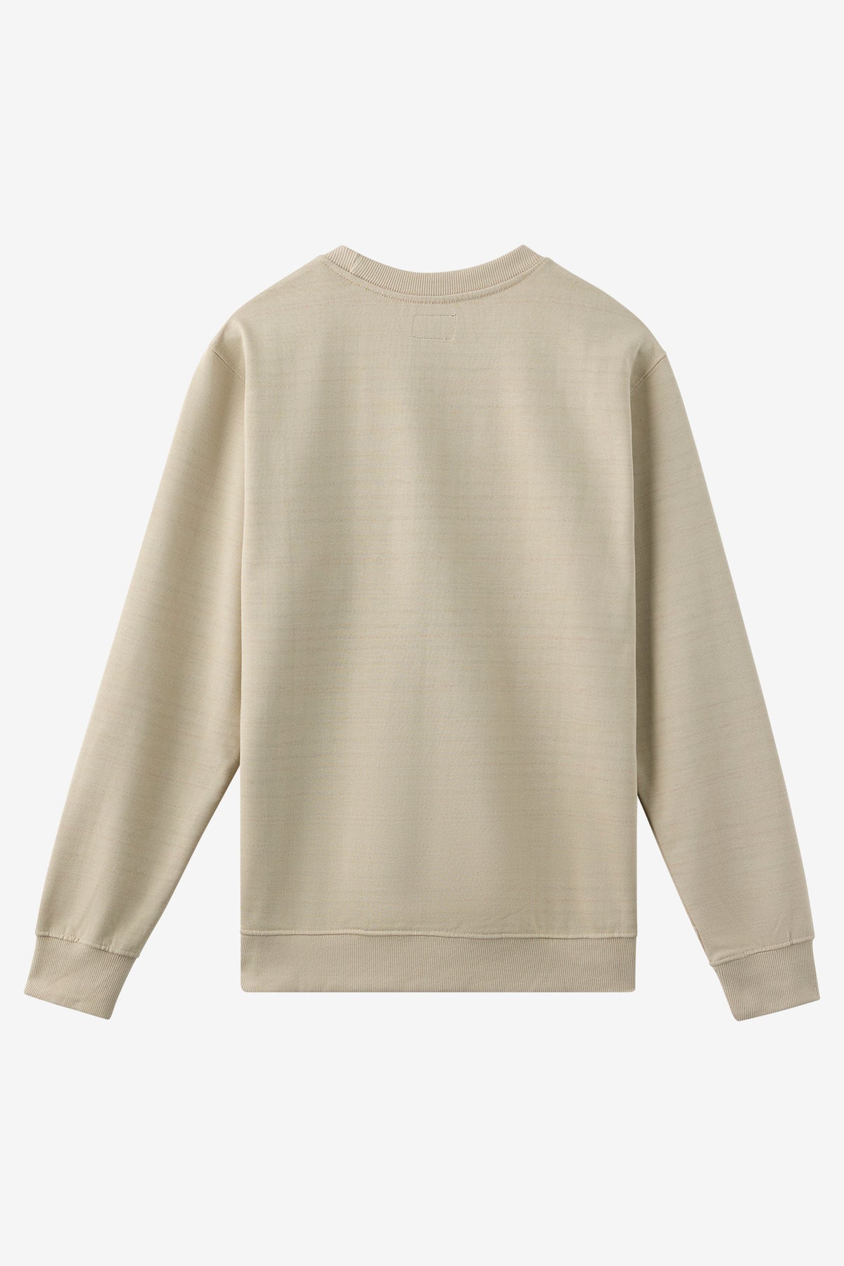 Bavaro Blocked Crew Crew Neck Fleece - Lt Khaki | O