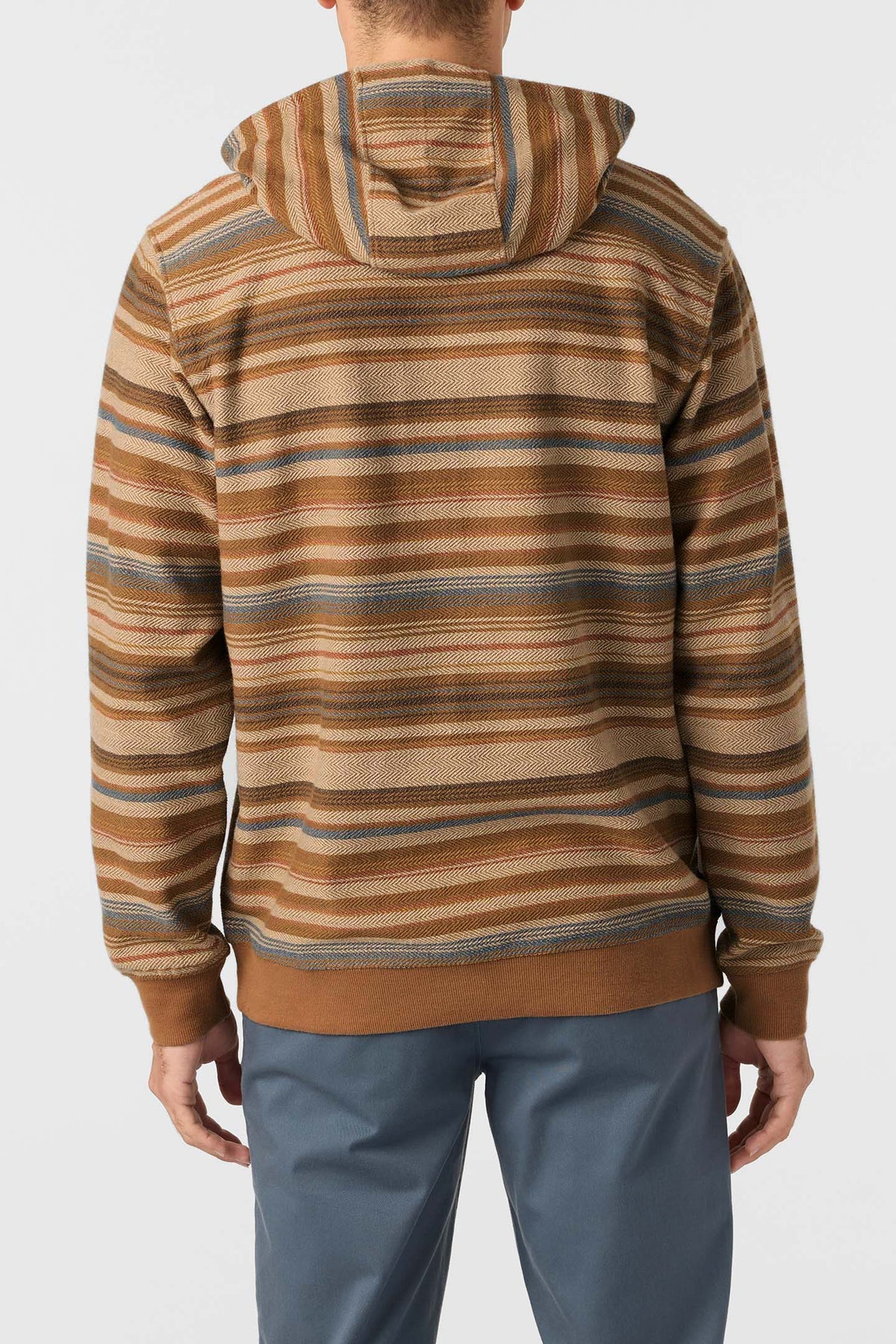 Bavaro Stripe Pullover - Dark Khaki | O