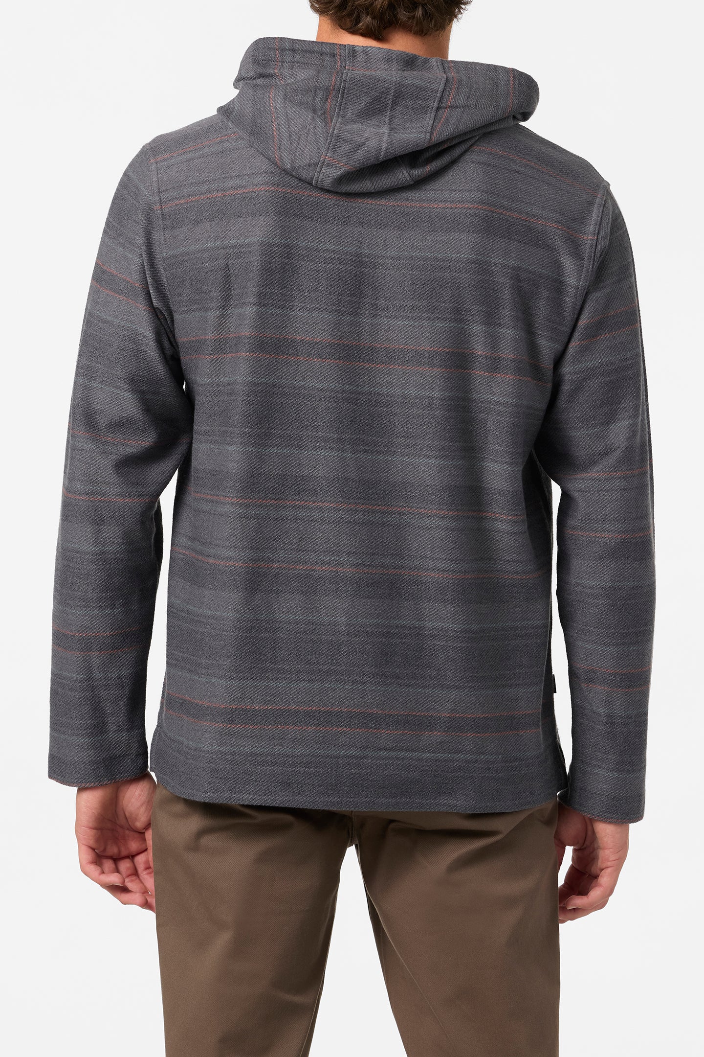 Bavaro Stripe Poncho Pullover Fleece - Black | O'Neill