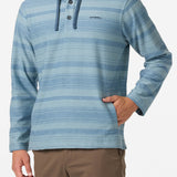 Bavaro Stripe Poncho Pullover Fleece