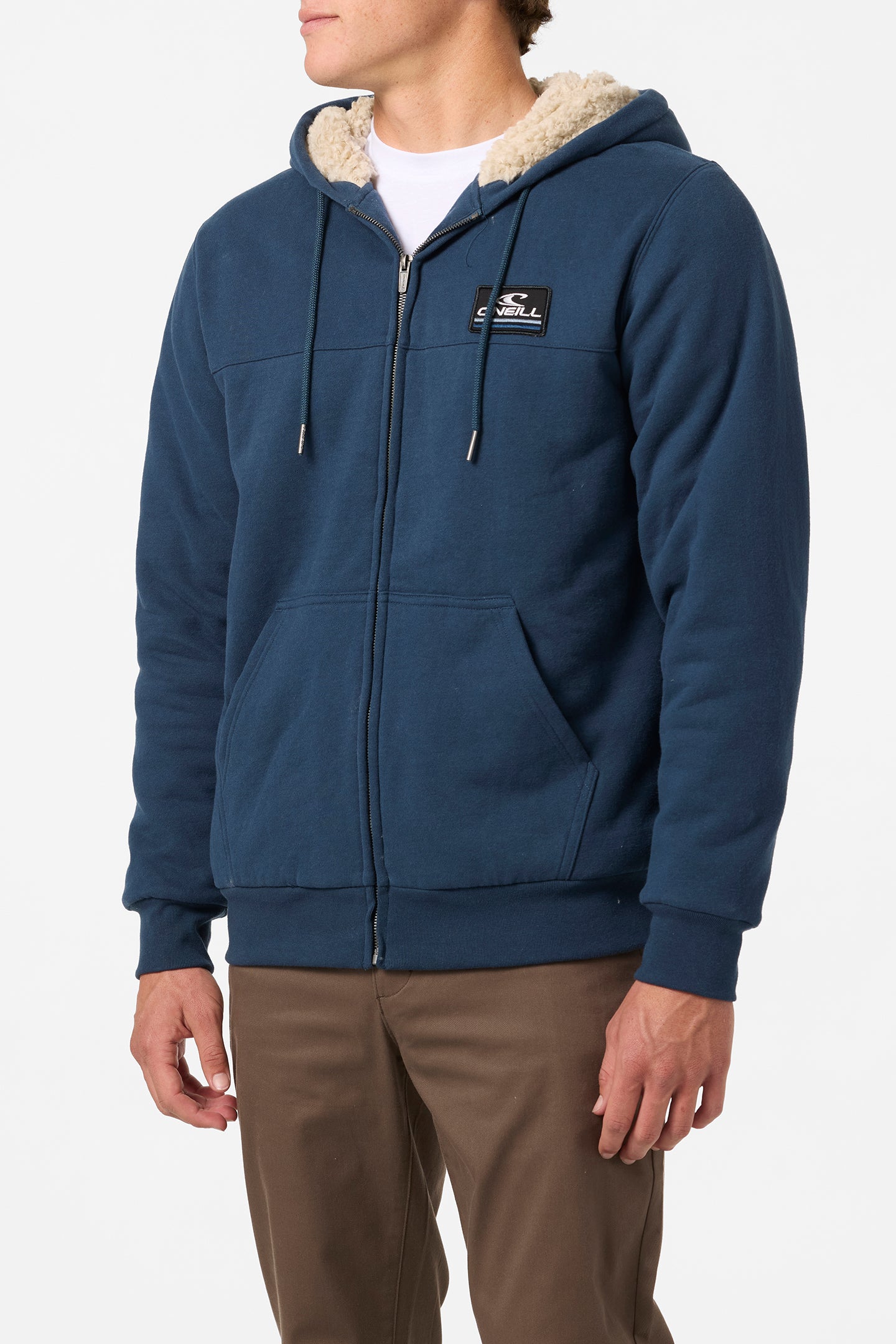 Fifty Two High Pile Zip Zip Fleece - Midnight Navy | O'Neill