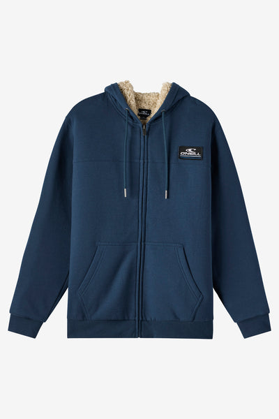 Fifty Two High Pile Zip Zip Fleece - Midnight Navy | O'Neill