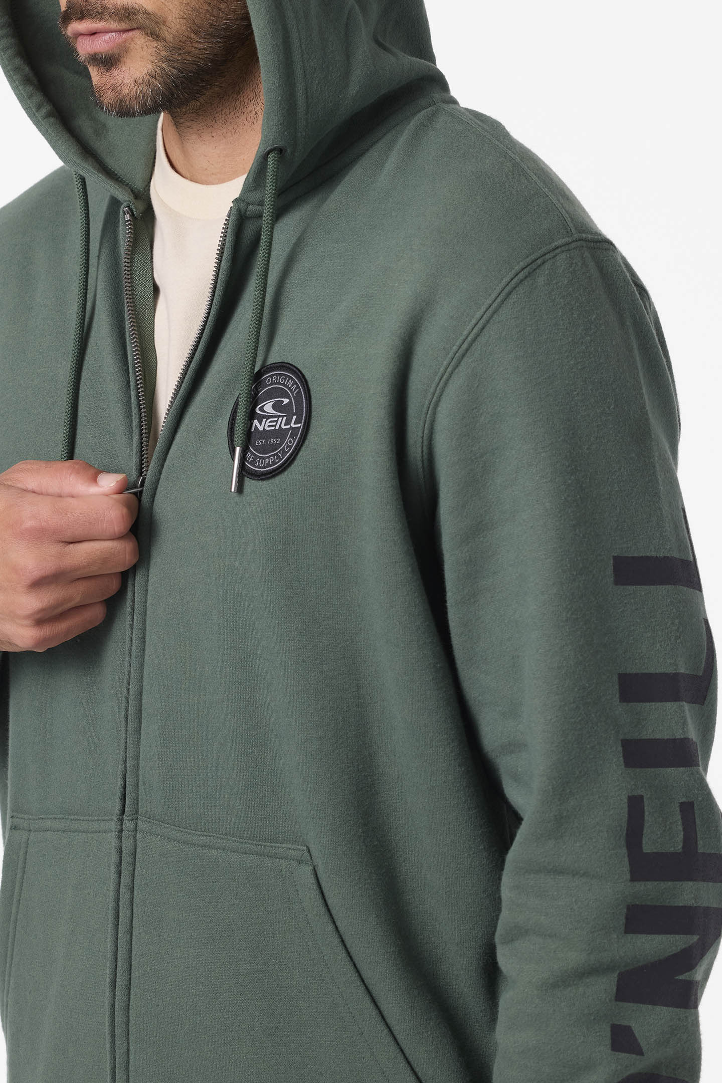 Fifty Two Zip Zip Fleece - Cilantro | O'Neill