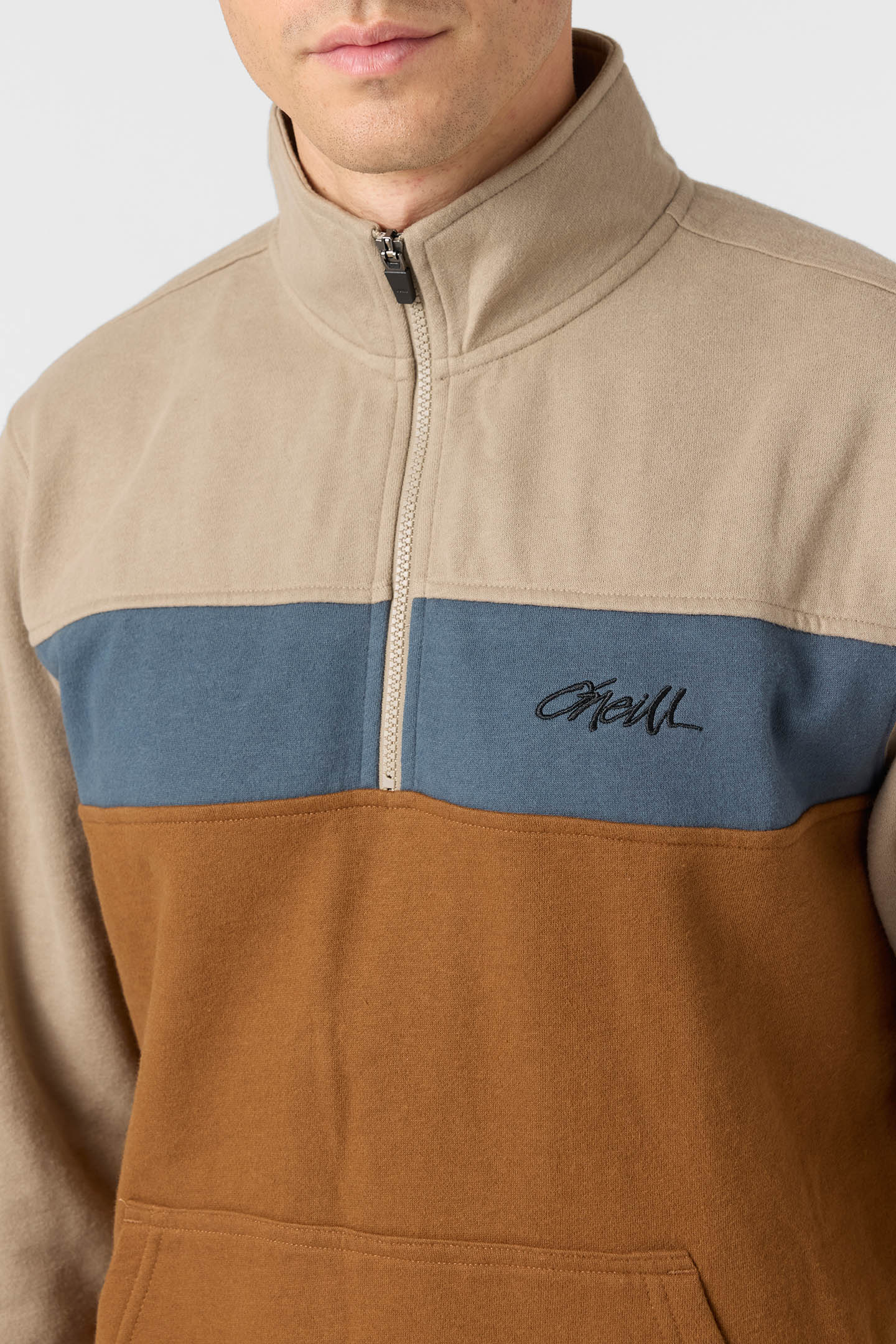 Fifty Two 1/4 Zip - Khaki | O'Neill