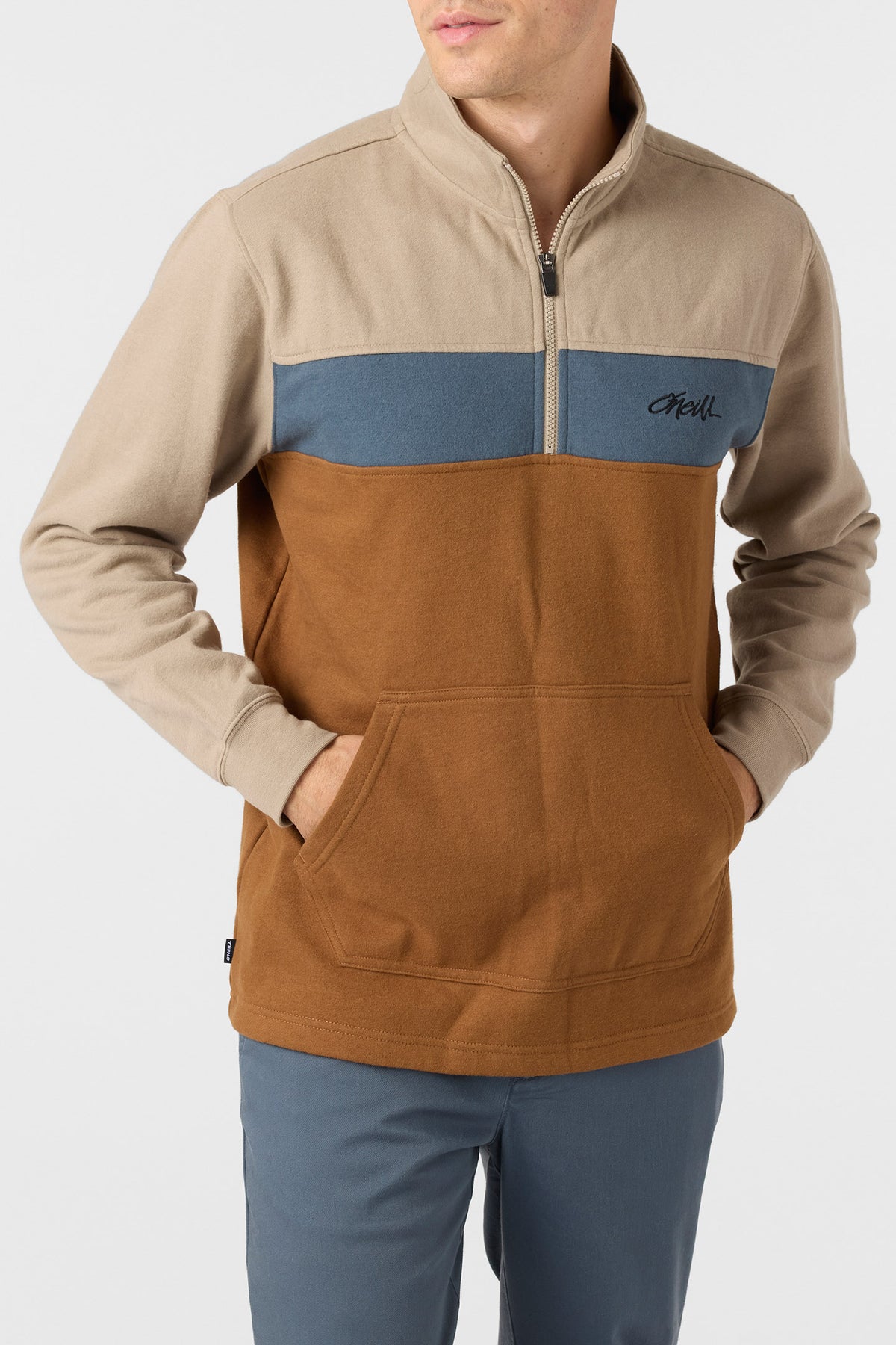 Fifty Two 1/4 Zip - Khaki | O