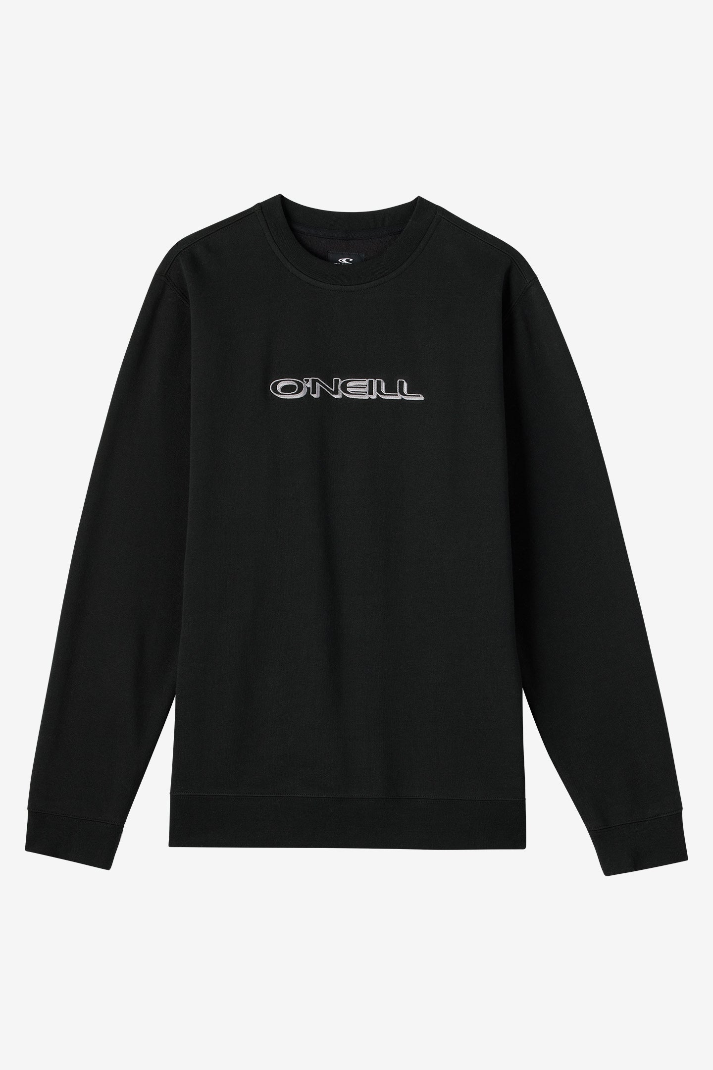 Capitola Crew Crew Neck Fleece - Black | O'Neill