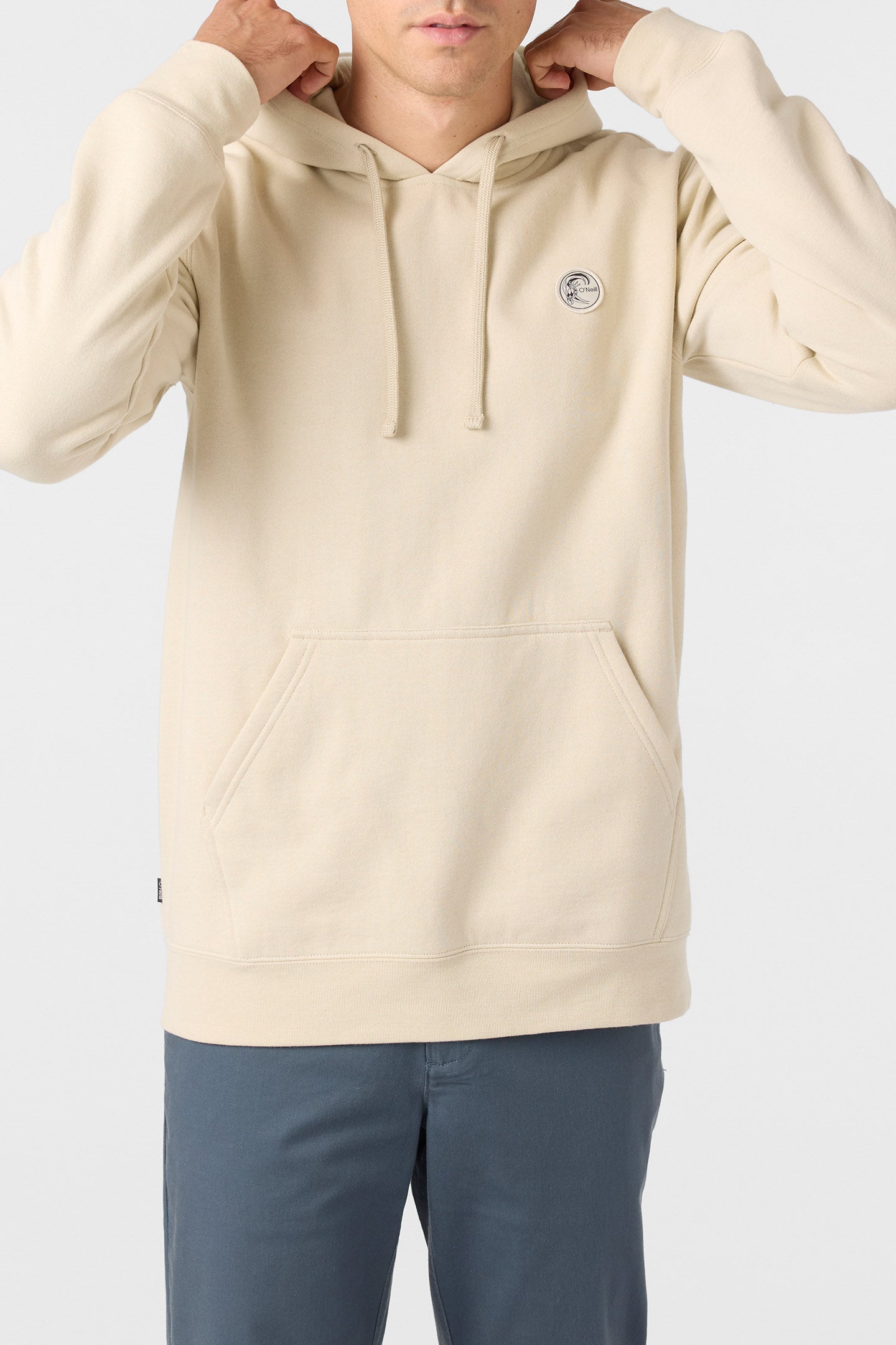 O'Riginals Camino Hooded Pullover Fleece - Lt Khaki | O'Neill