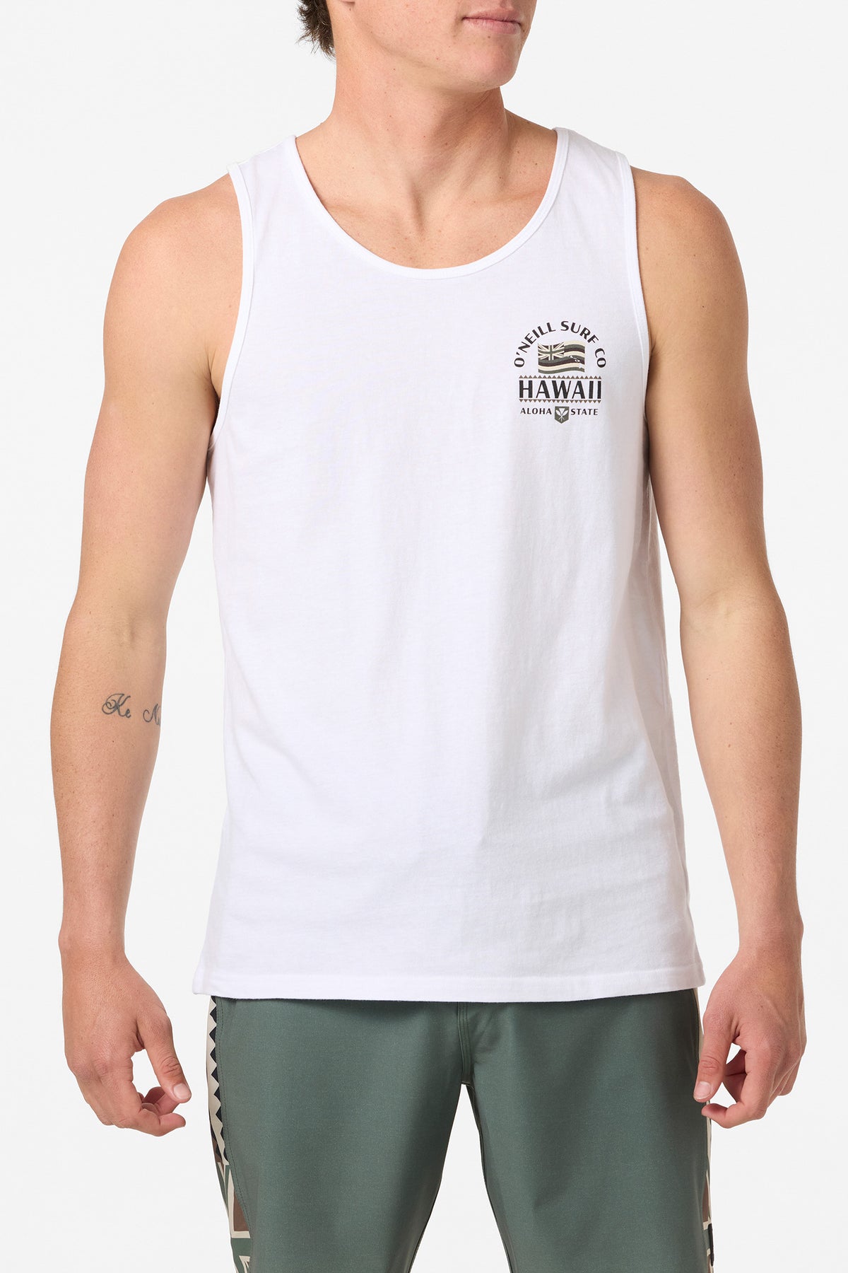 Hawaii Flag Standard Fit - White | O