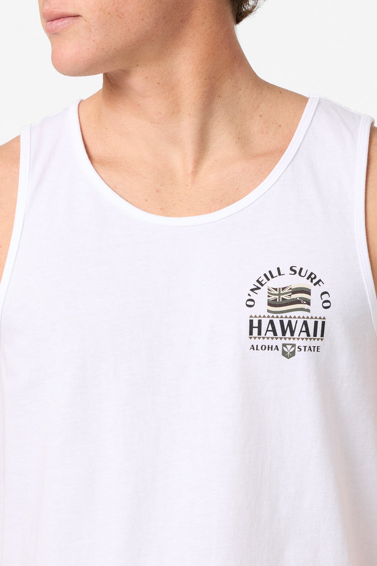 Hawaii Flag Standard Fit - White | O