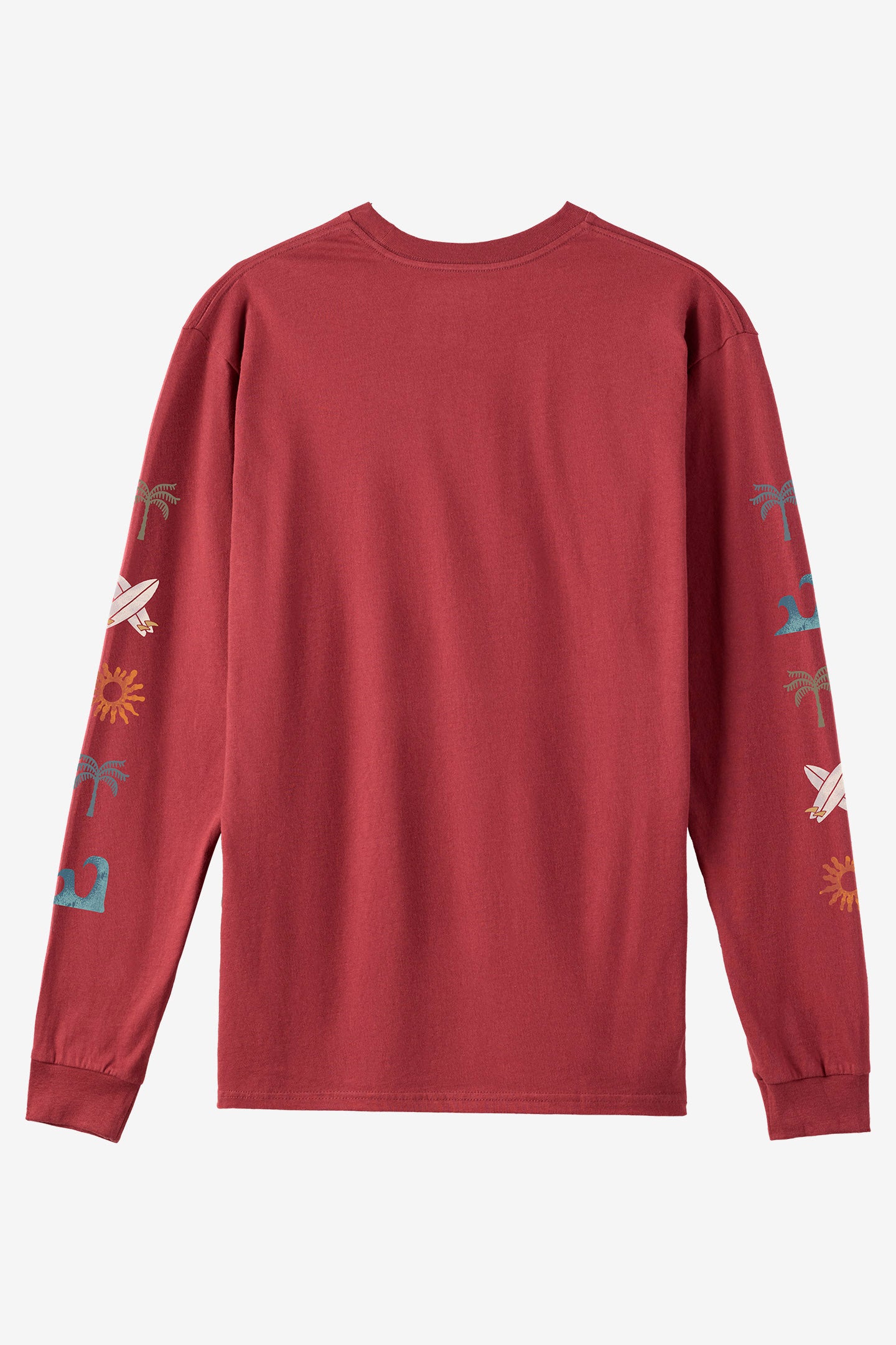 その他 Deee-Lite Long Sleeve T-Shirt Red XL Vibez Long Sleeve Standard Fit Long Sleeve Tee - Oxblood Red | O'Neill