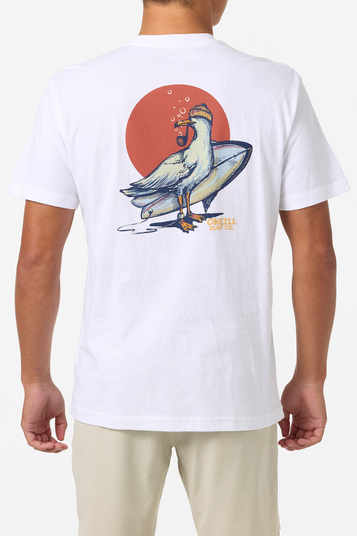 Steven Seagull Standard Fit Tee - White | O'Neill