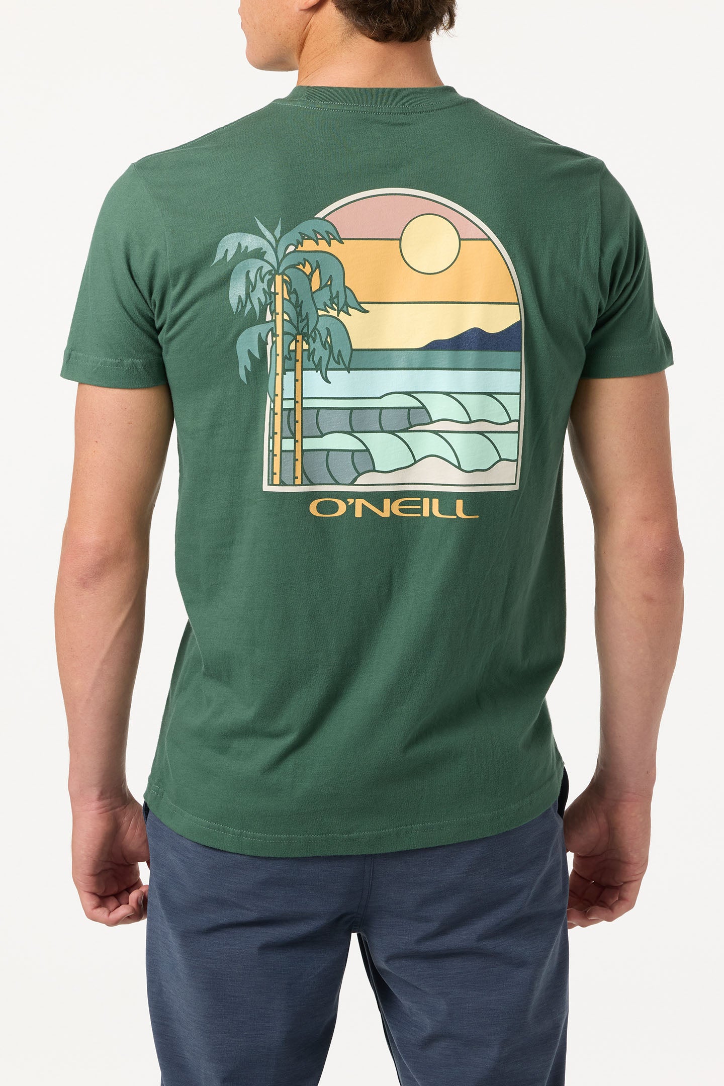 Glassy Days Standard Fit Tee - Cilantro | O'Neill