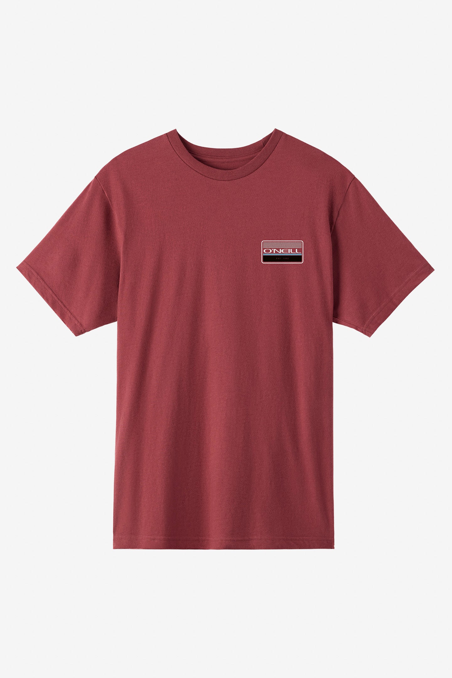 Banner Standard Fit Tee - Oxblood Red | O'Neill