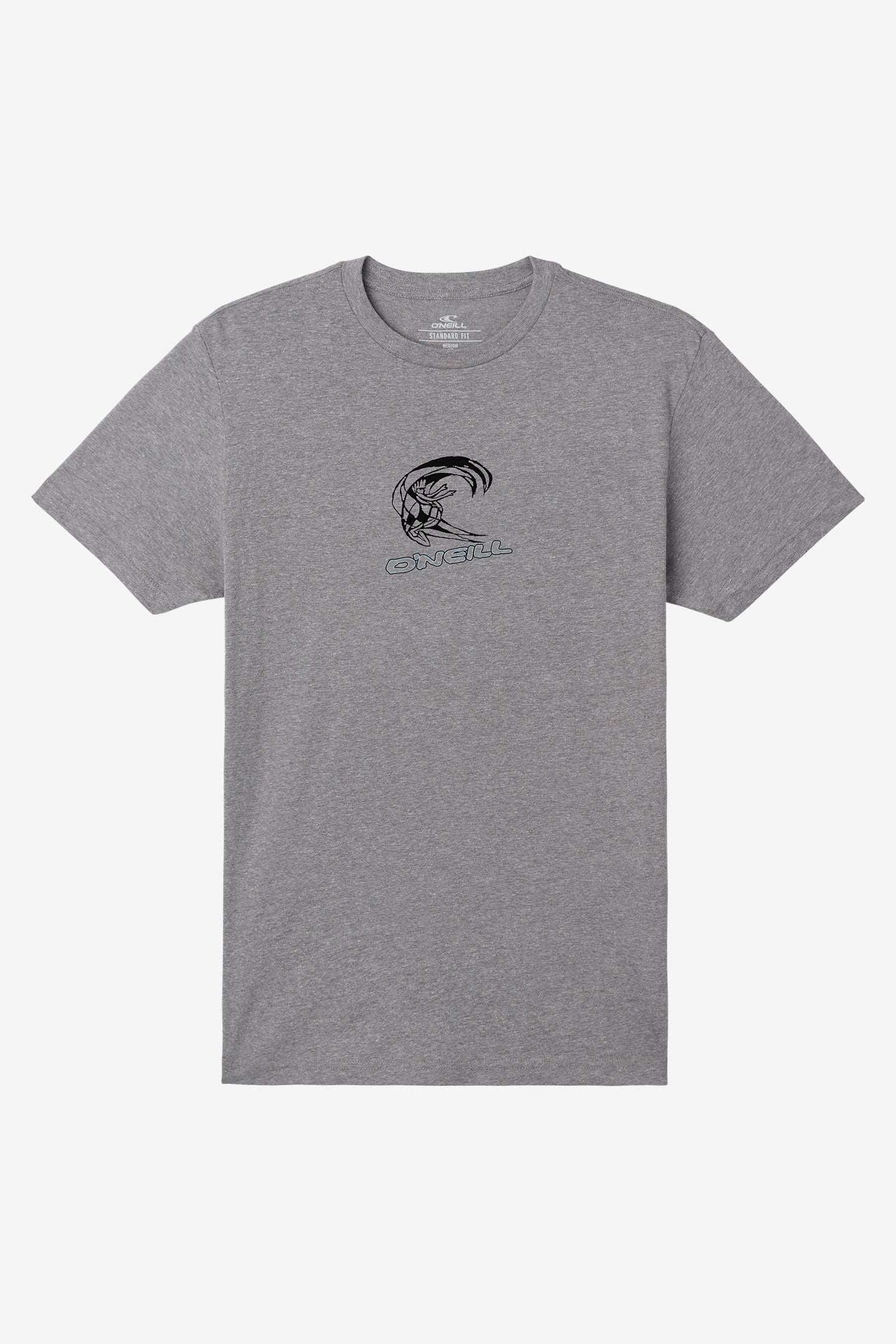 Team Spike Standard Fit Tee - Heather Grey | O'Neill