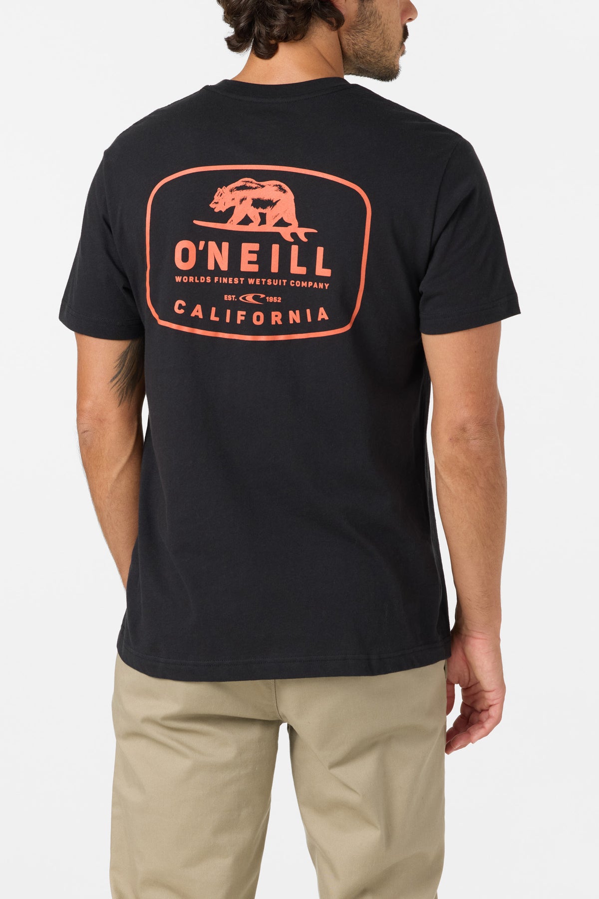 Cali Native Standard Fit Tee - Black | O