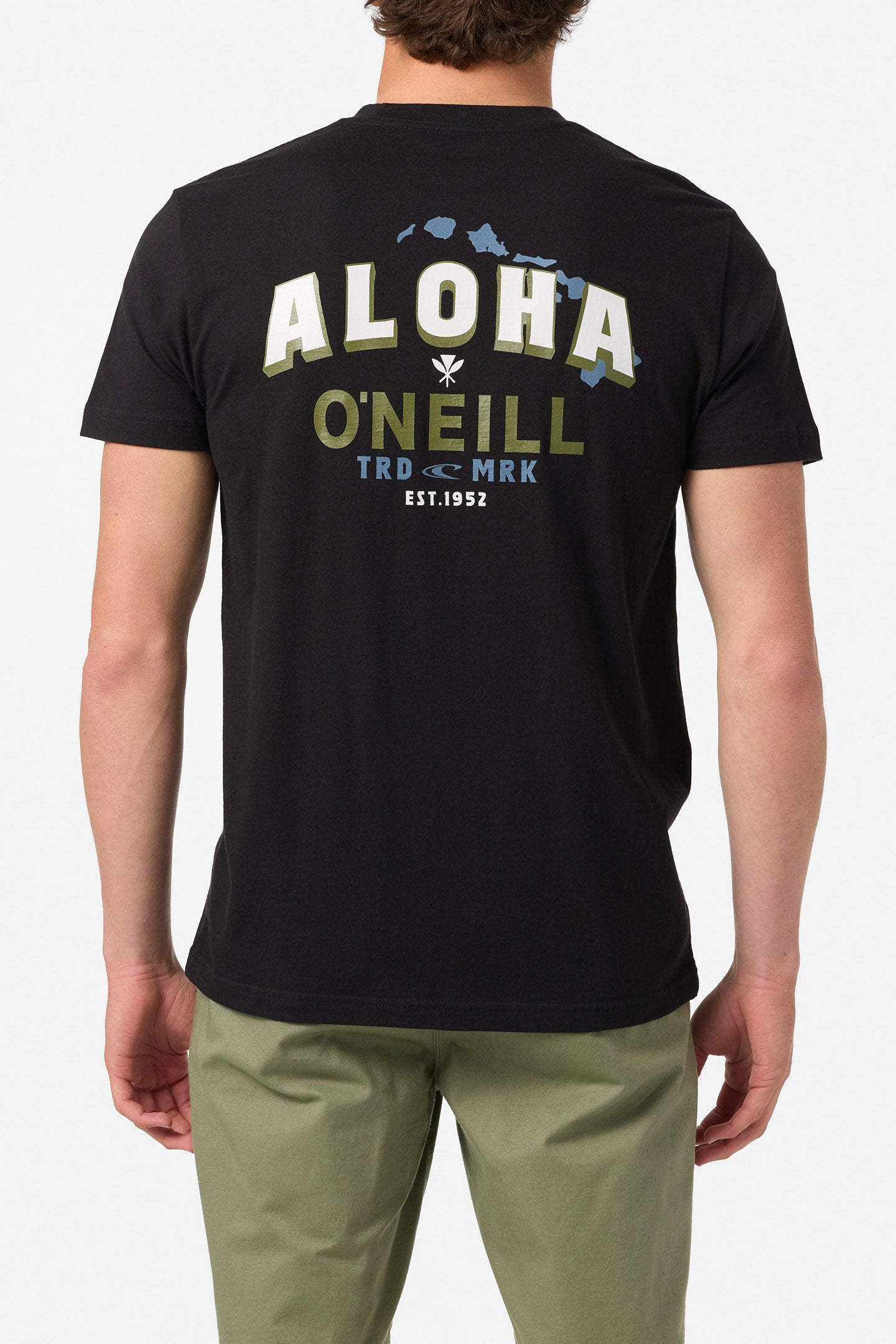 Hawaii Aloha Standard Fit Tee - Black | O'Neill Hawaii Aloha Standard Fit Tee - Black | O'Neill