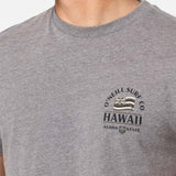 Hawaii Flag Standard Fit Tee - Heather Grey | O'Neill