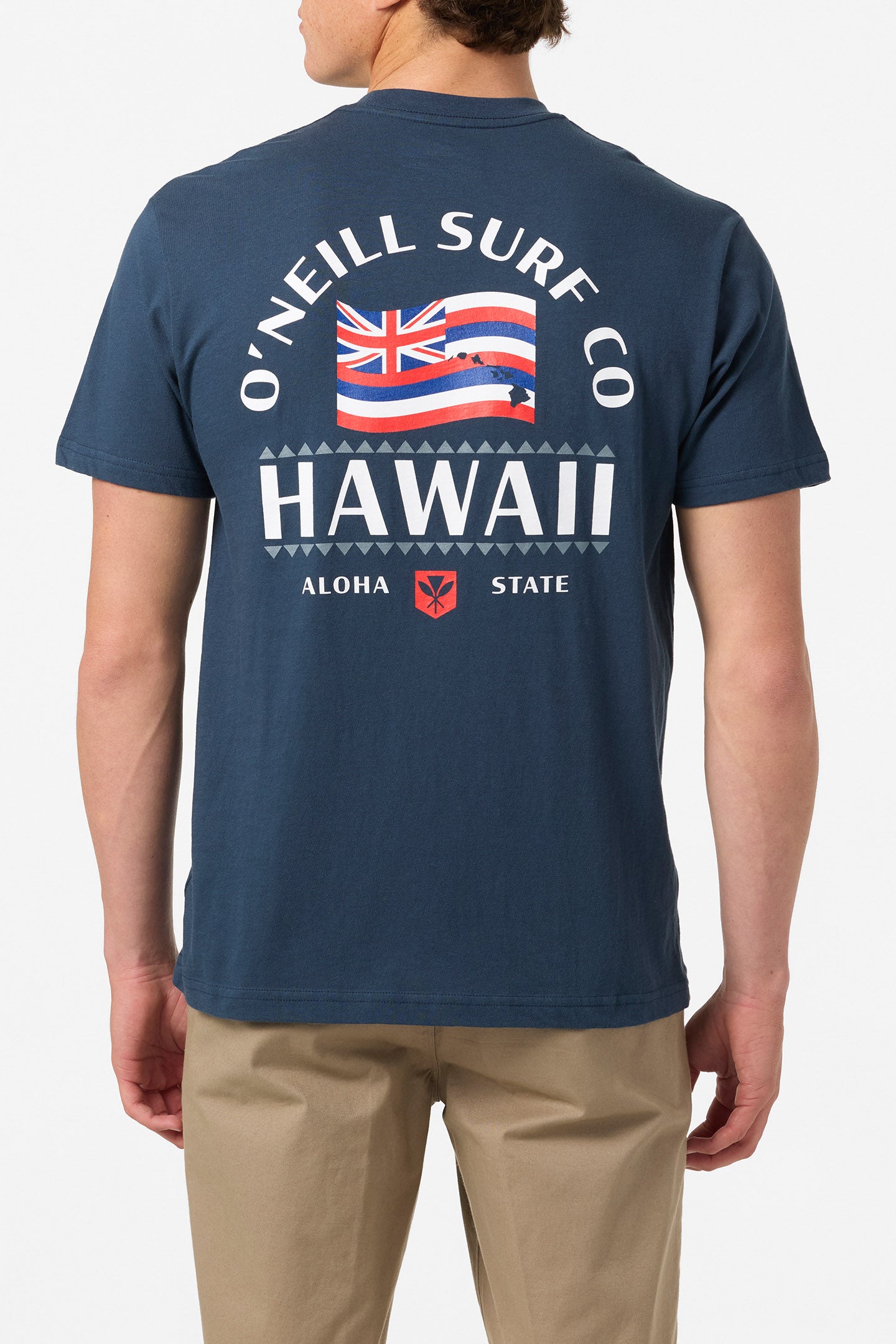 Hawaii Flag Standard Fit Tee - New Navy | O'Neill