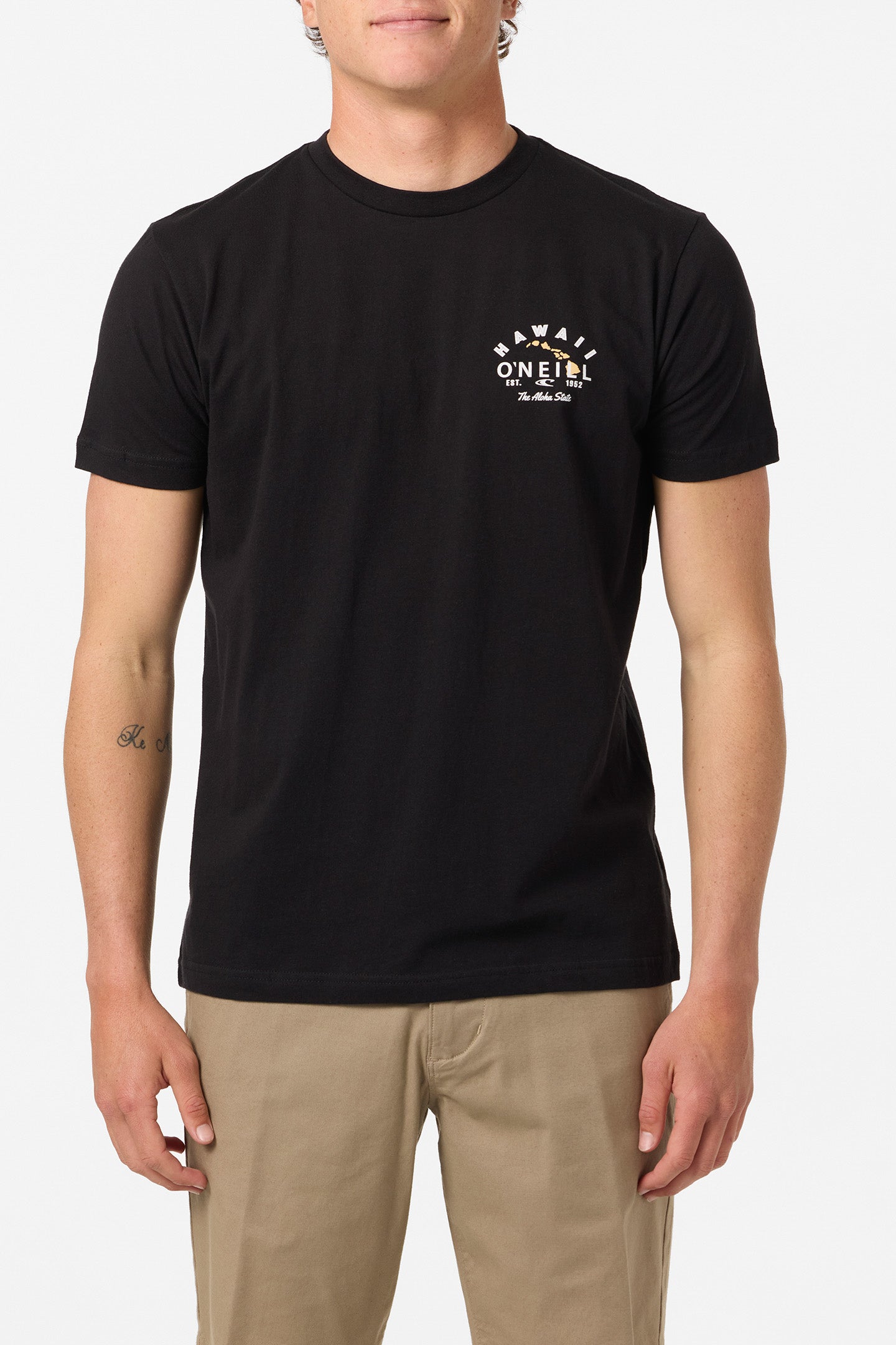 Hawaii Rooster Standard Fit Tee - Black | O'Neill