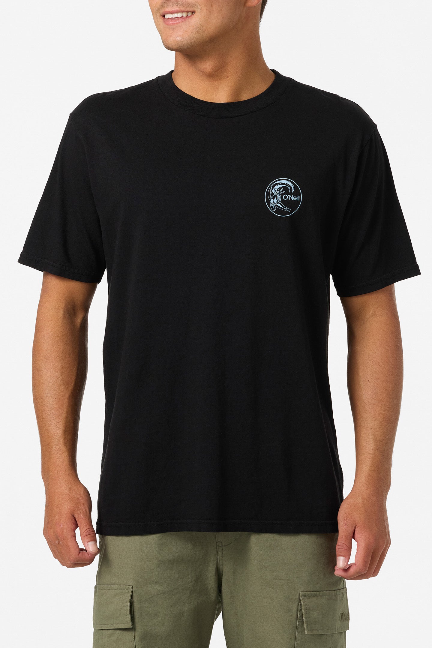 O'Riginals Line Up Relaxed Fit Tee - Black | O'Neill