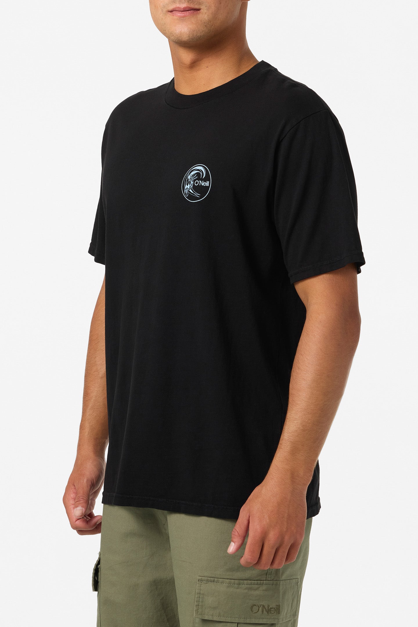 O'Riginals Line Up Relaxed Fit Tee - Black | O'Neill