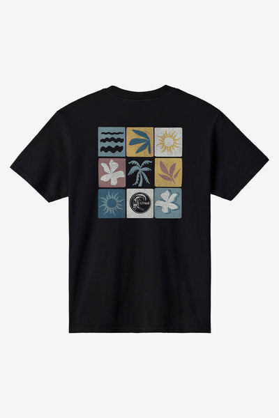 O'Riginals Line Up Relaxed Fit Tee - Black | O'Neill