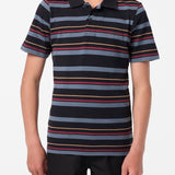 Boy's Novak Knit Polo Shirt - Black | O'Neill