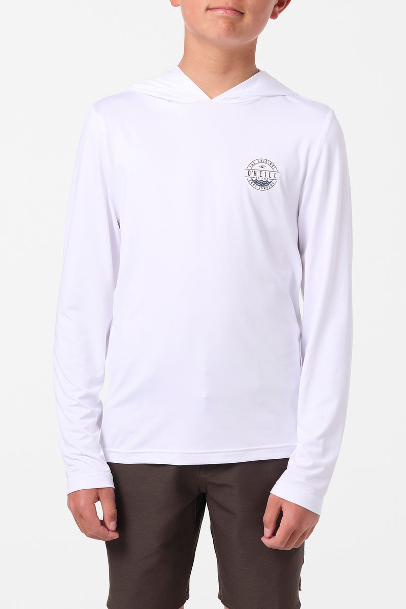 TRVLR UPF HOODED LS - BLAZE WHITE – O'Neill