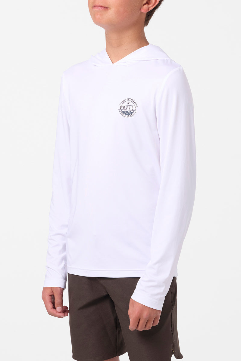 TRVLR UPF HOODED LS - BLAZE WHITE – O'Neill
