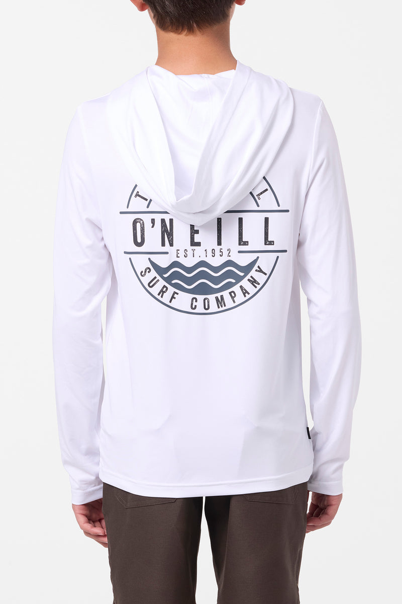 TRVLR UPF HOODED LS - BLAZE WHITE – O'Neill