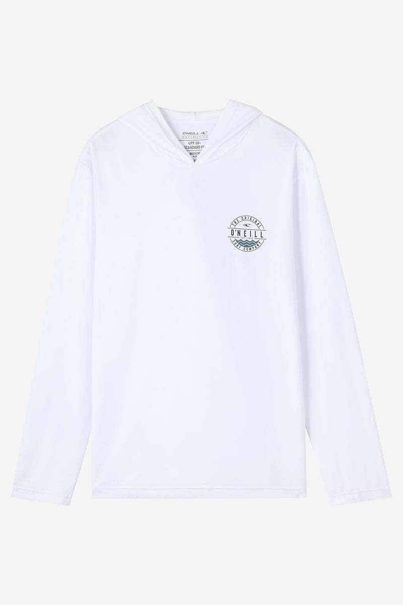 TRVLR UPF HOODED LS - BLAZE WHITE – O'Neill