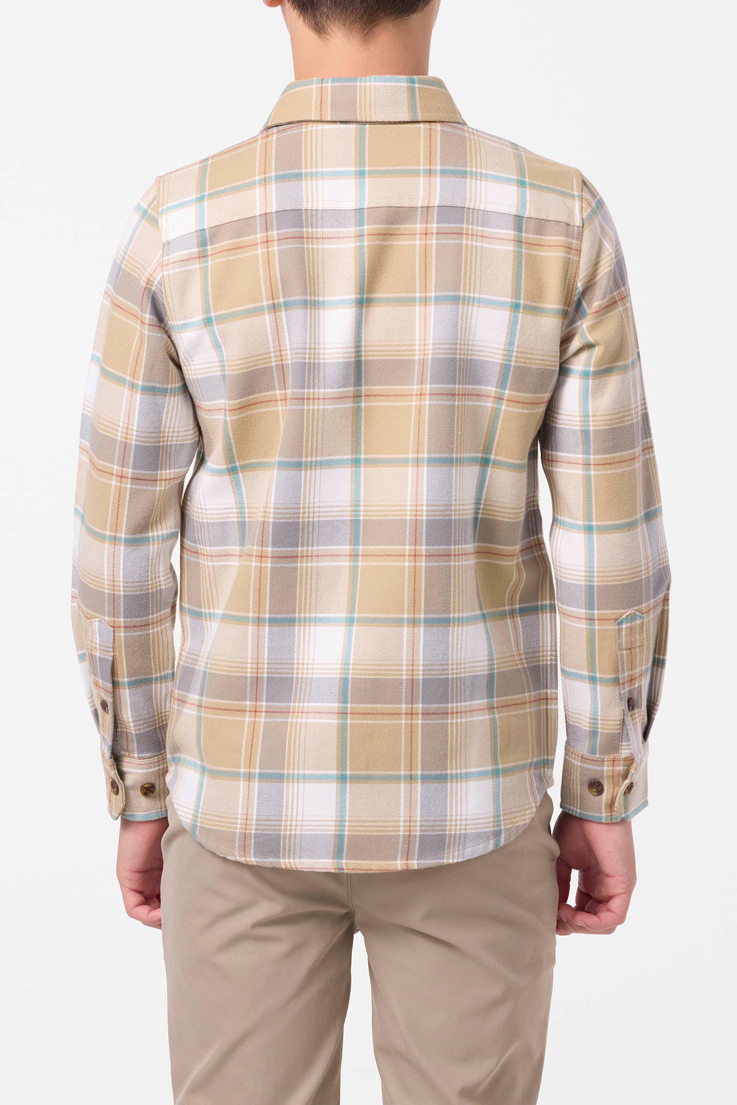 Boy's Winslow Plaid Flannel Long Sleeve Shirt - Twill | O'Neill