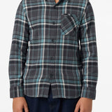 Boy's Redmond Plaid Flannel Long Sleeve Shirt
