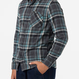 Boy's Redmond Plaid Flannel Long Sleeve Shirt
