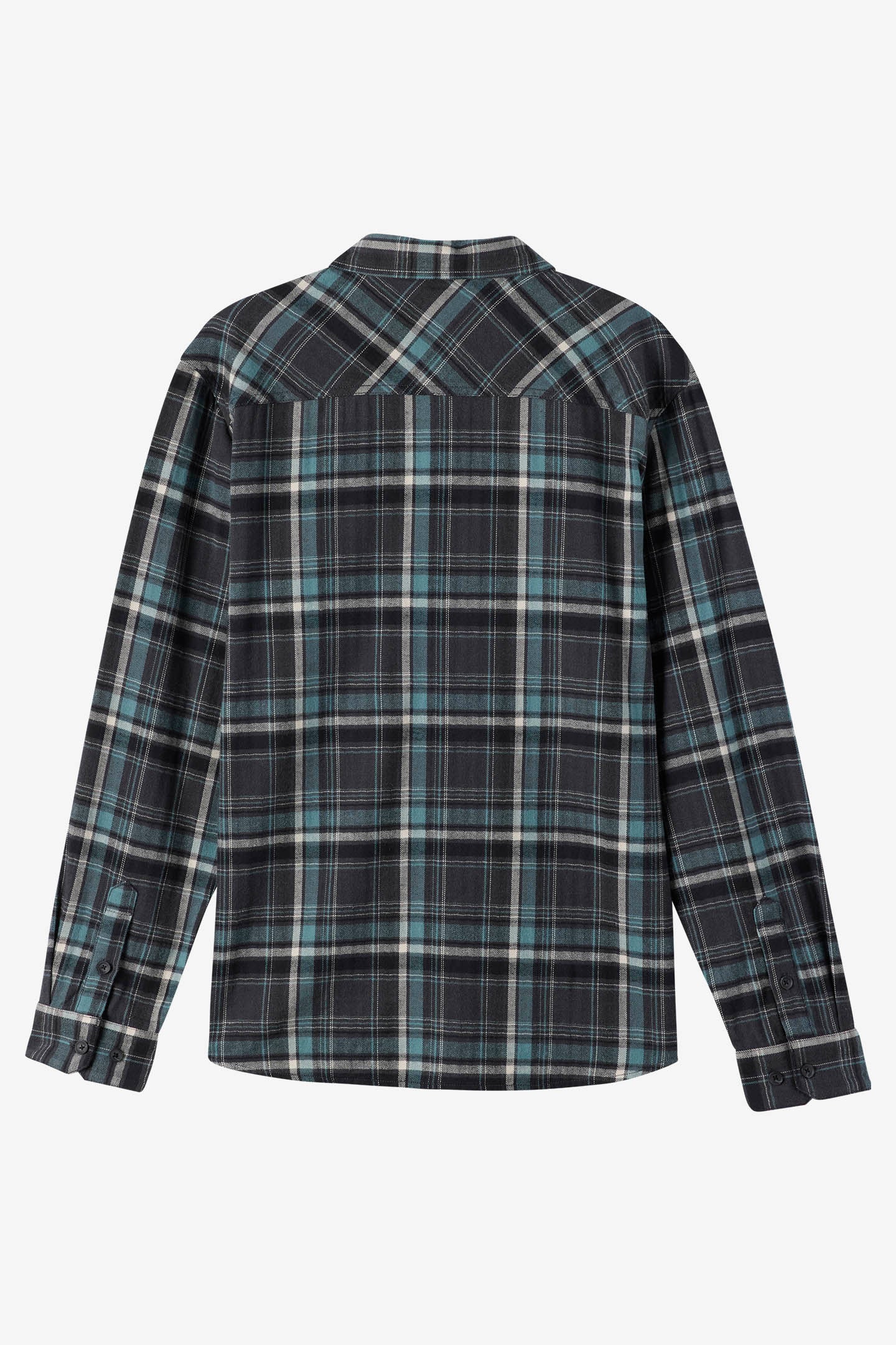 Boy's Redmond Plaid Flannel Long Sleeve Shirt - Graphite | O'Neill