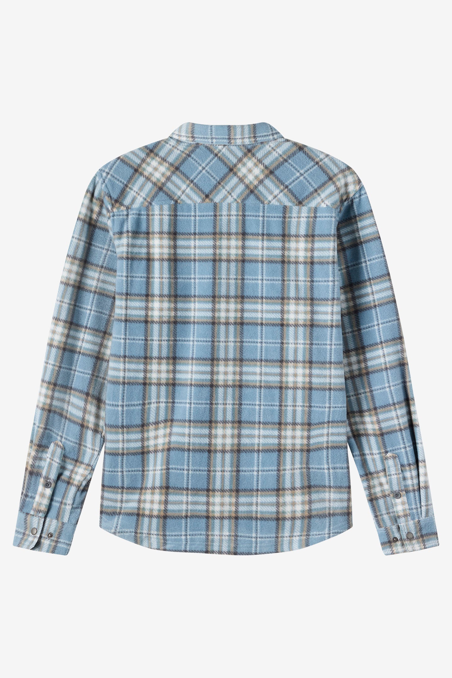 Boy's Glacier Plaid Superfleece Long Sleeve Shirt - Citadel | O'Neill
