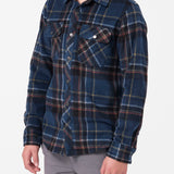 Boy's Glacier Plaid Superfleece Long Sleeve Shirt