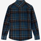 Boy's Glacier Plaid Superfleece Long Sleeve Shirt