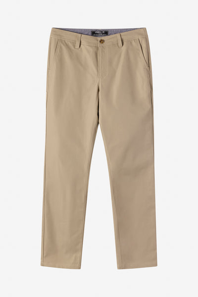 Boy's Redlands Hybrid Pant Standard - Khaki | O'Neill
