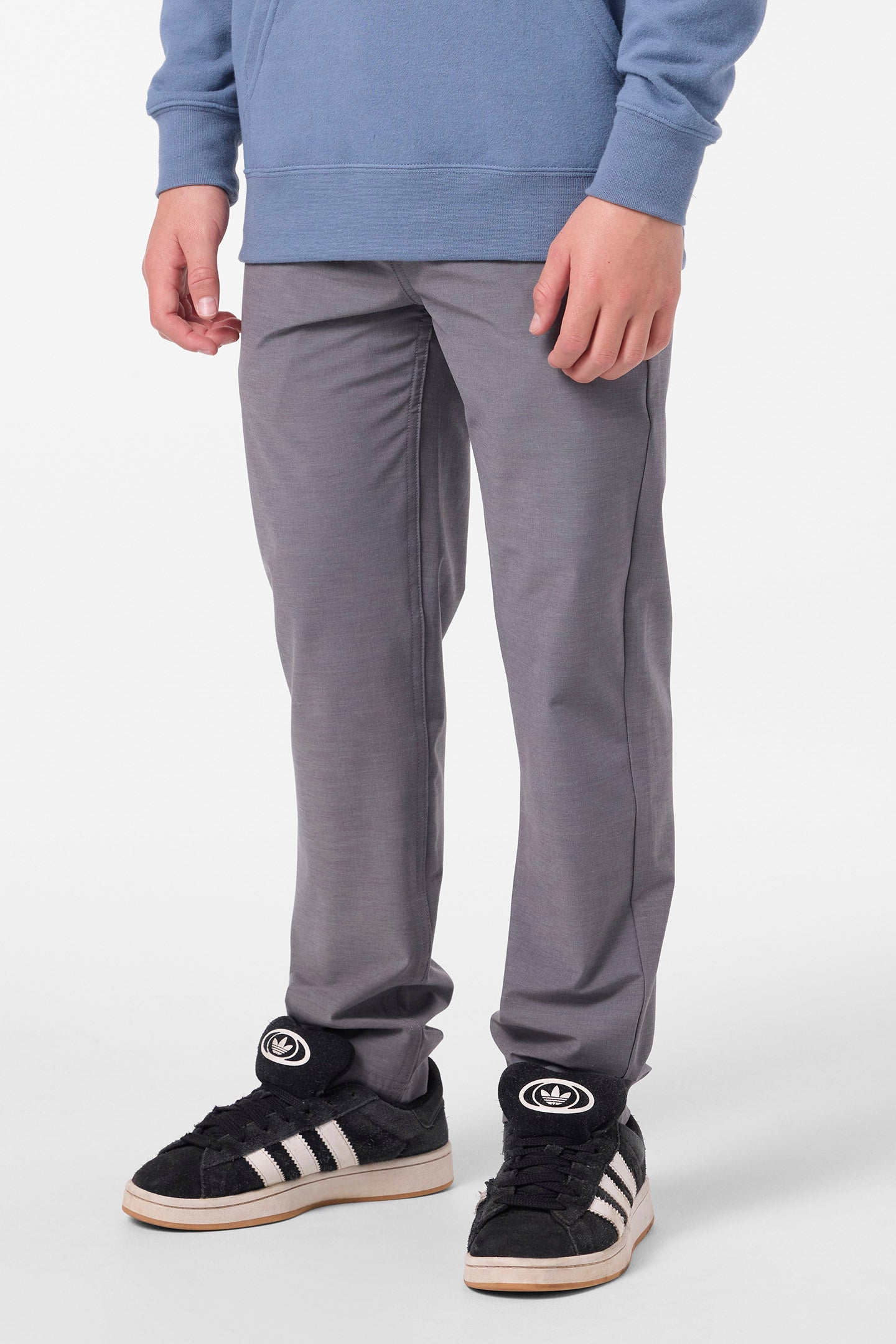 Boy's Venture Hybrid Elastic Waist Pants - Heather Grey | O'Neill
