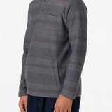 Boy's Bavaro Stripe Poncho Pullover Fleece