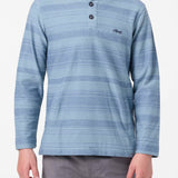 Boy's Bavaro Stripe Poncho Pullover Fleece