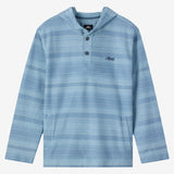 Boy's Bavaro Stripe Poncho Pullover Fleece