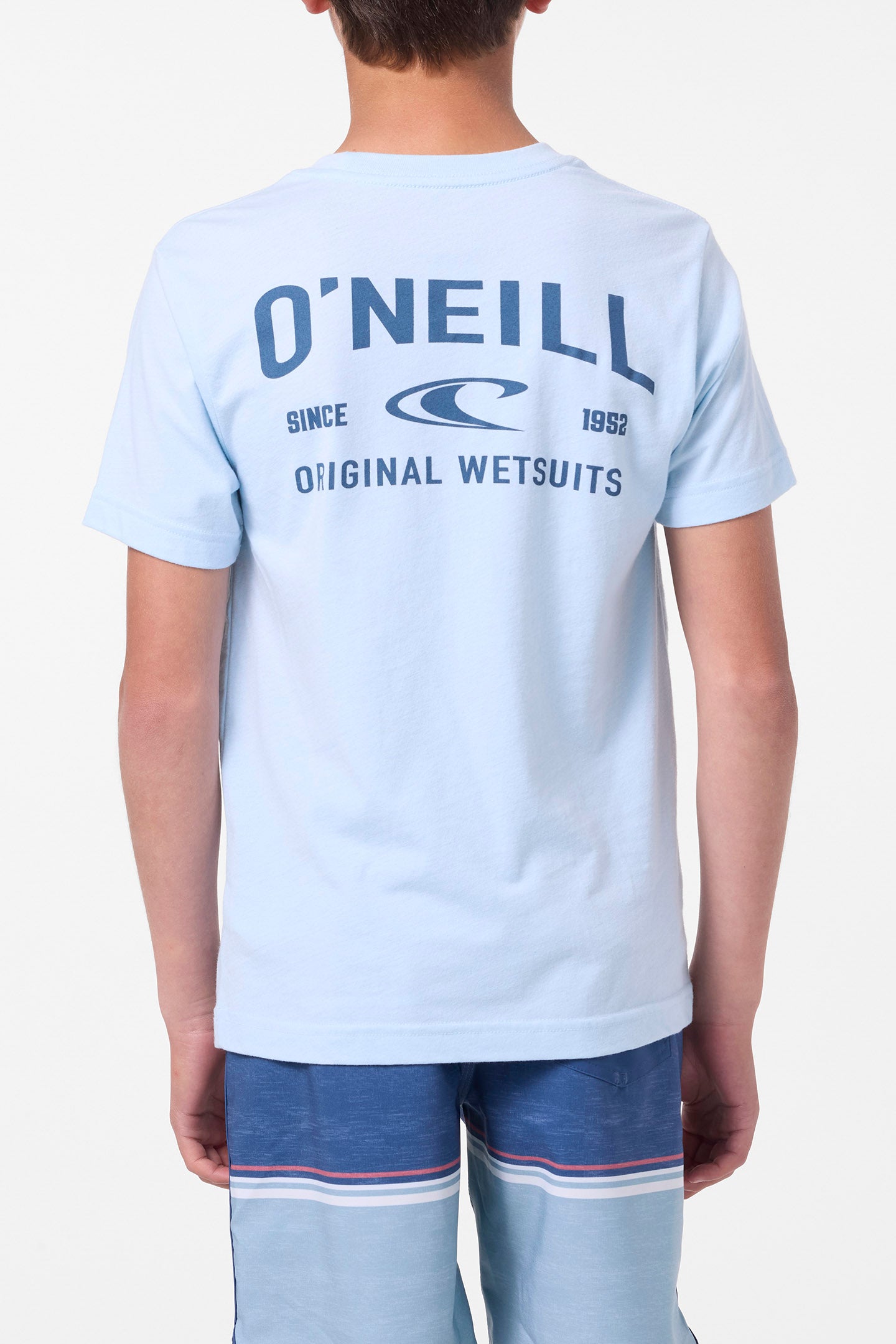 Boy's Layered Up Tee - Sky Blue Heather | O'Neill