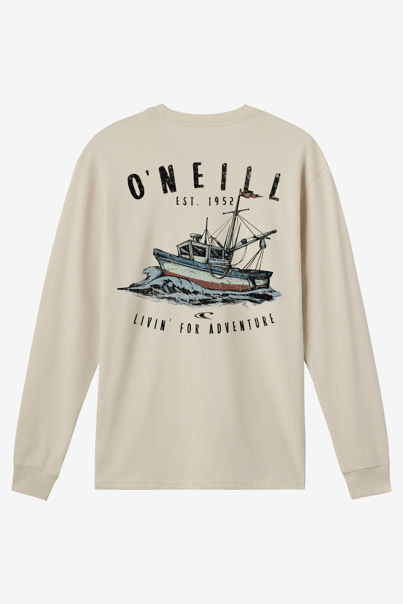 ADRIFT LONG SLEEVE LT KHAKI – O'Neill