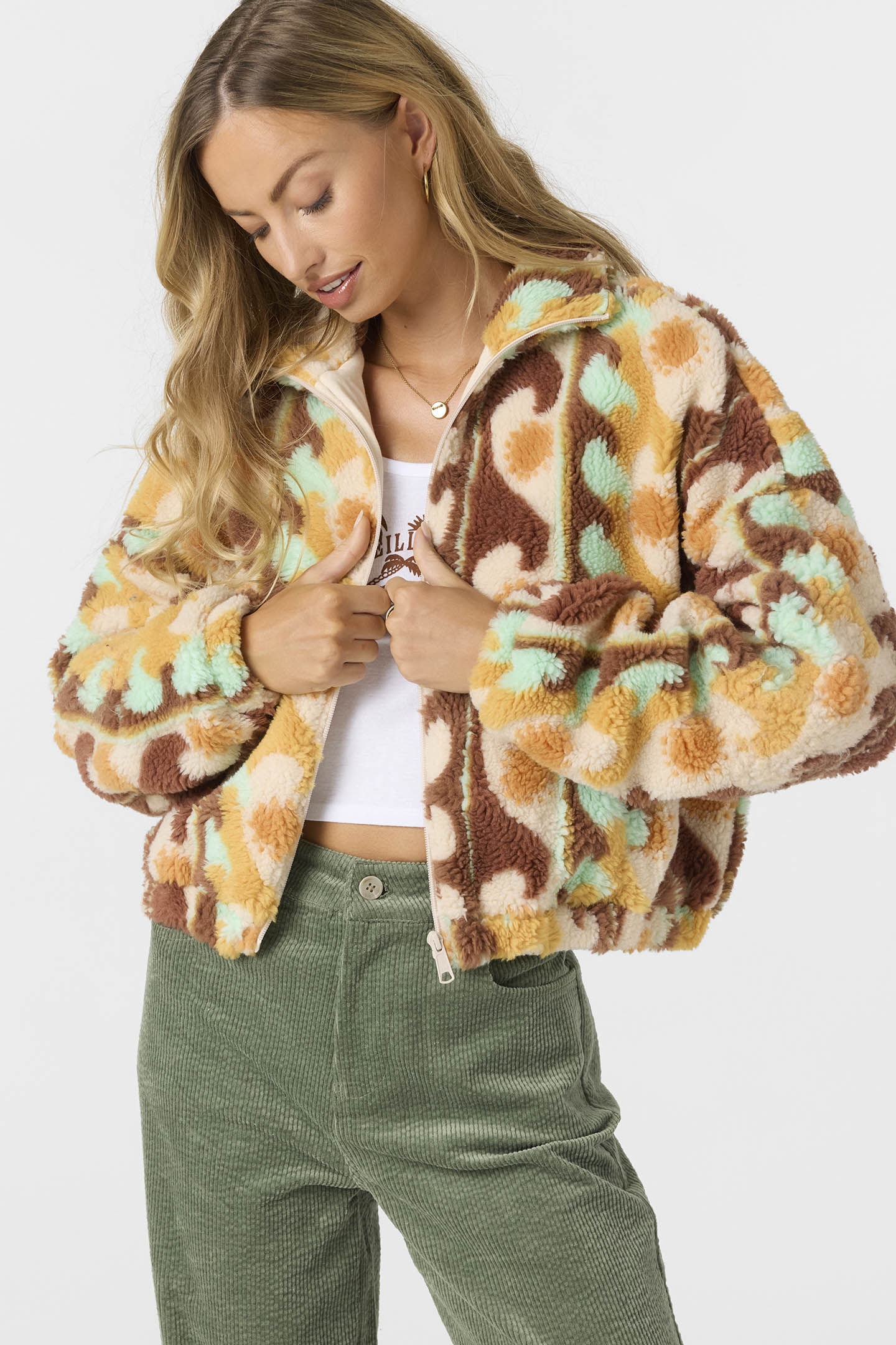 Cordin Jacquard Jacket - Warm Ochre | O'Neill