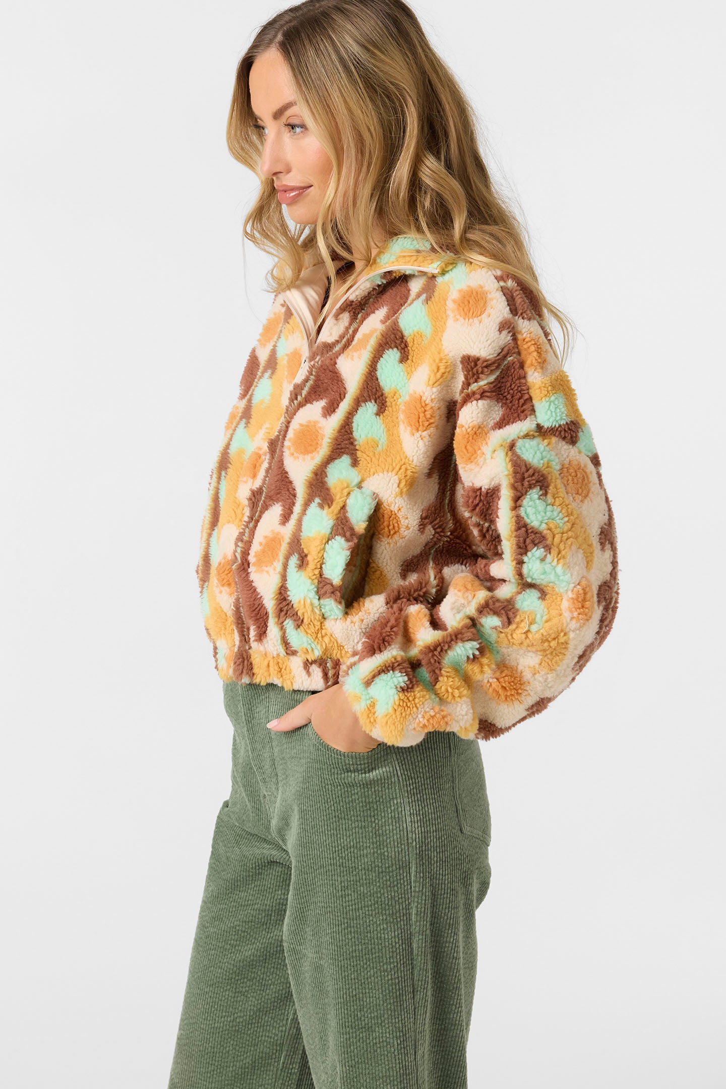 Cordin Jacquard Jacket - Warm Ochre | O'Neill