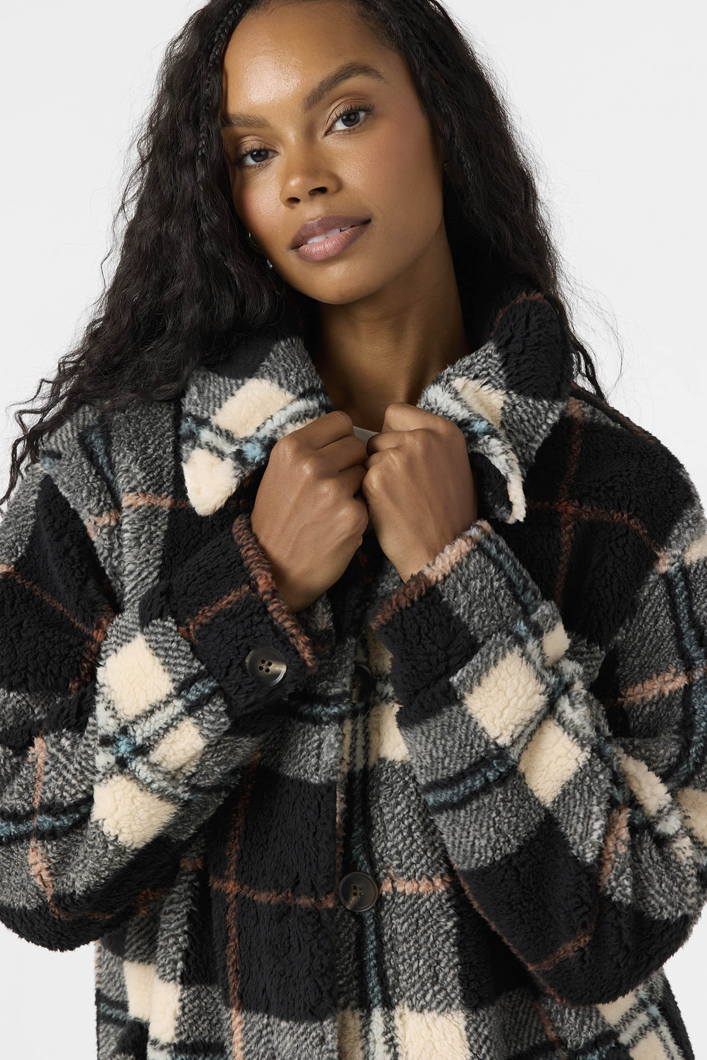 Huxlee Printed Jacket - Black | O'Neill