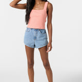 Vanessa Solid Sleeveless Top - Coral Haze | O'Neill